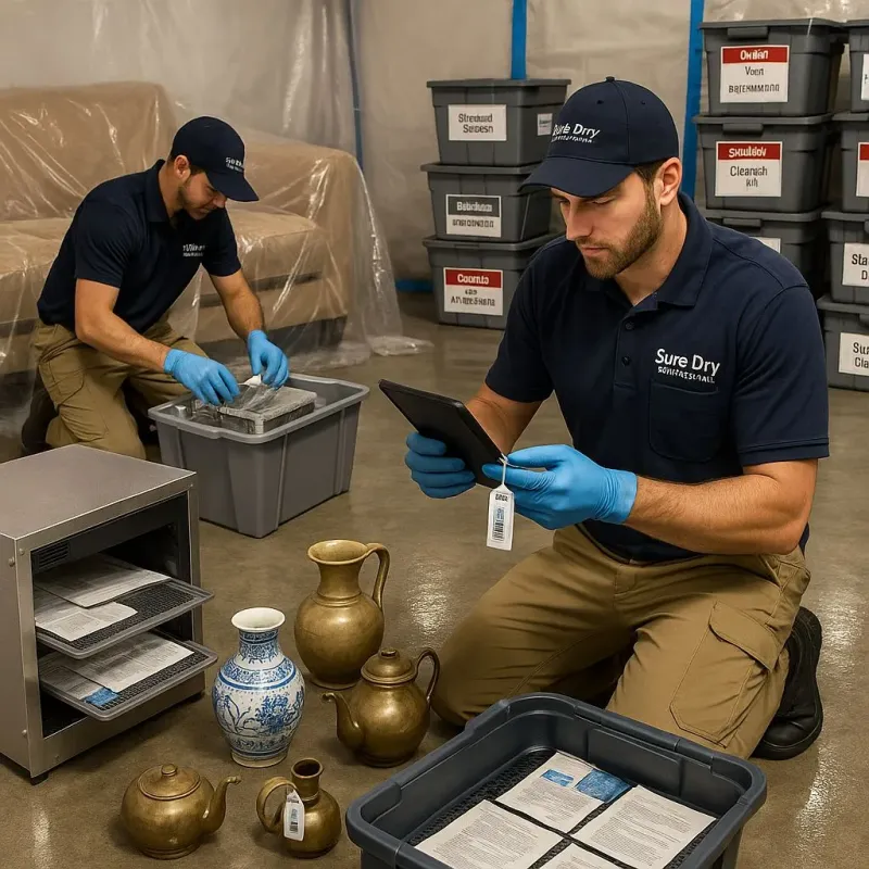Content Protection and Restoration process in South Farmingdale, NY
